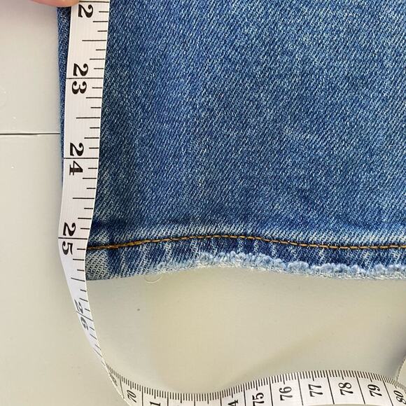 J. Crew Womens Essential Straight Jeans Size 32 Blue Staple Classic Quiet Luxury - Picture 13 of 16